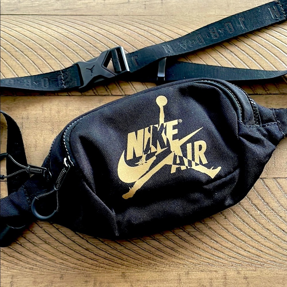 Nike Air Black and Gold Men's Bag